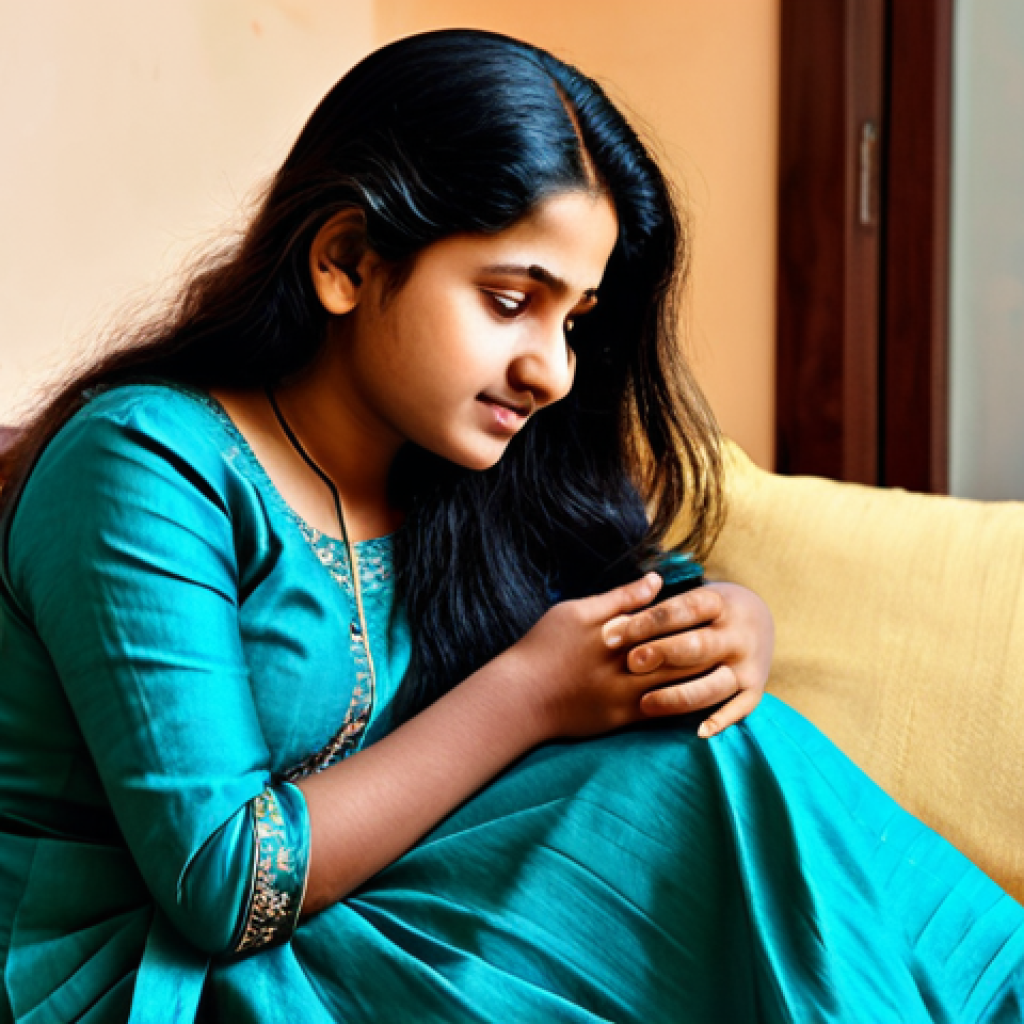 Supportive Family**

"A warm, family-friendly scene depicting a caring mother comforting her teenage daughter in a cozy Bengali home. The daughter is fully clothed in modest salwar kameez, expressing her emotions openly. The mother listens attentively, offering support. Soft, natural lighting. Focus on empathy and understanding. safe for work, appropriate content, fully clothed, professional, modest, family-friendly, perfect anatomy, correct proportions, natural pose, well-formed hands, proper finger count, natural body proportions."

**