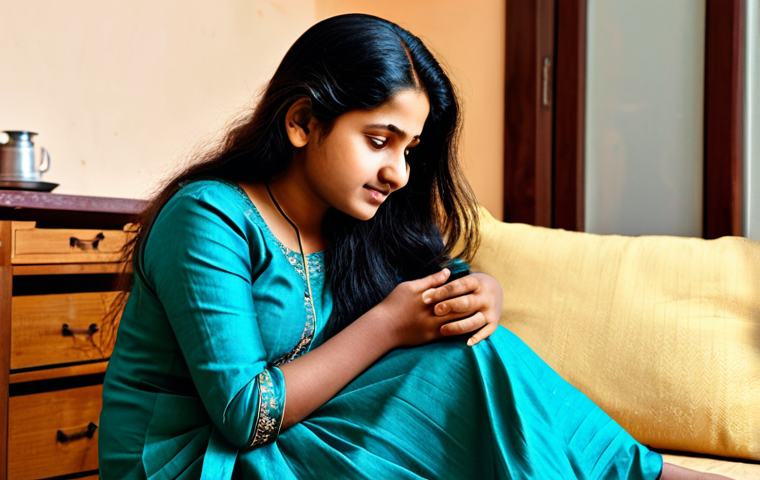 Supportive Family**

"A warm, family-friendly scene depicting a caring mother comforting her teenage daughter in a cozy Bengali home. The daughter is fully clothed in modest salwar kameez, expressing her emotions openly. The mother listens attentively, offering support. Soft, natural lighting. Focus on empathy and understanding. safe for work, appropriate content, fully clothed, professional, modest, family-friendly, perfect anatomy, correct proportions, natural pose, well-formed hands, proper finger count, natural body proportions."

**