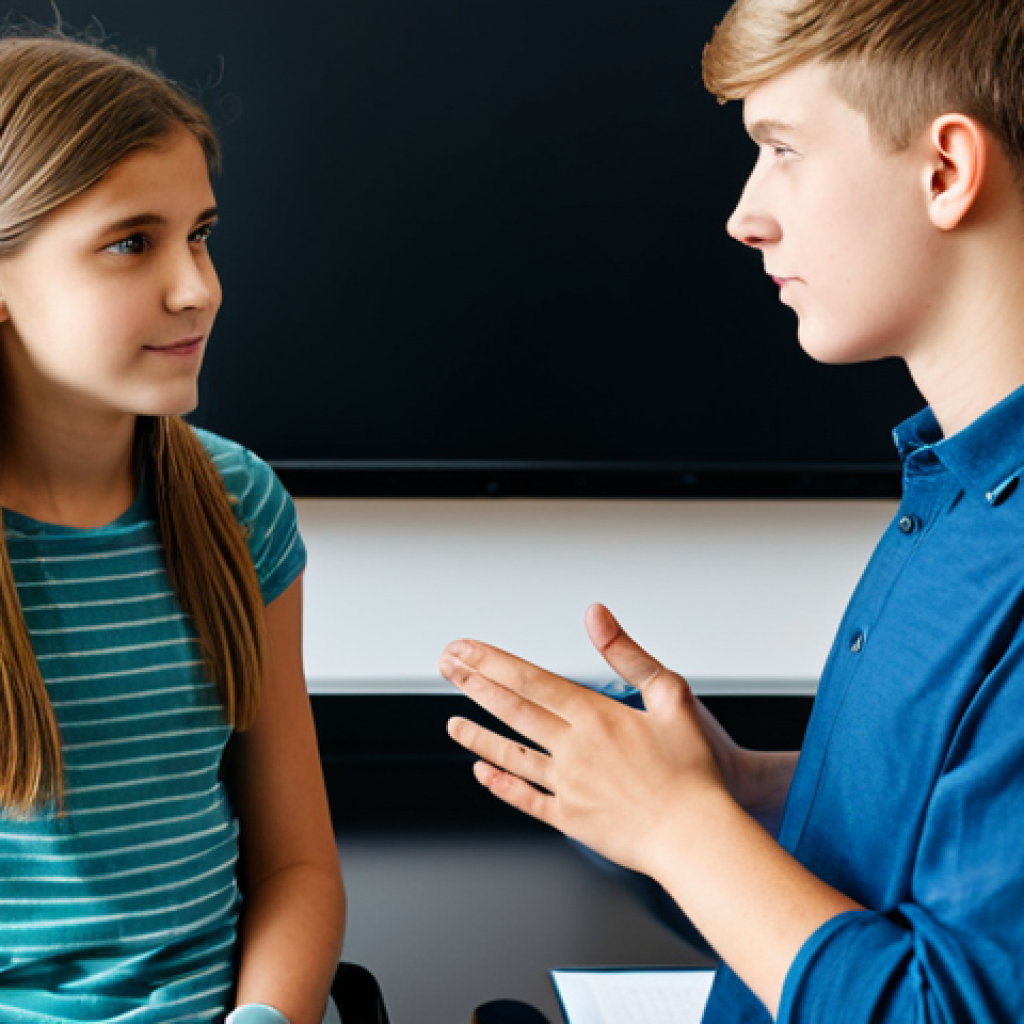 **Prompt:** A compassionate counselor in a modest outfit, attentively listening to a fully clothed teenager in a comfortable office setting, natural pose, professional environment, safe for work, appropriate content, family-friendly, perfect anatomy, well-formed hands, proper finger count, professional photography, high quality.