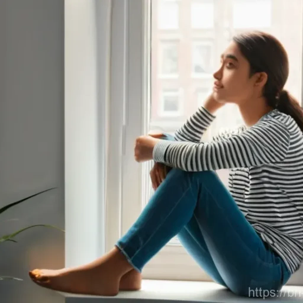 청소년상담사 필수 서적 추천 - **Prompt 1: Adolescent Introspection and Identity Search**
    "A diverse teenage girl, aged around ...