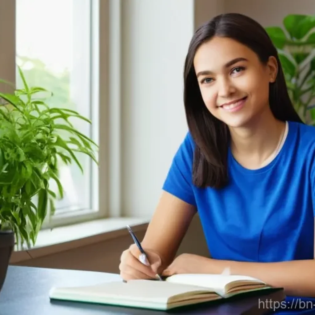 청소년상담사와 청소년 심리치료 차이 - **Prompt 1: Teenager and Counselor - Daily Life Support**
    "A bright, warm, and inviting modern o...