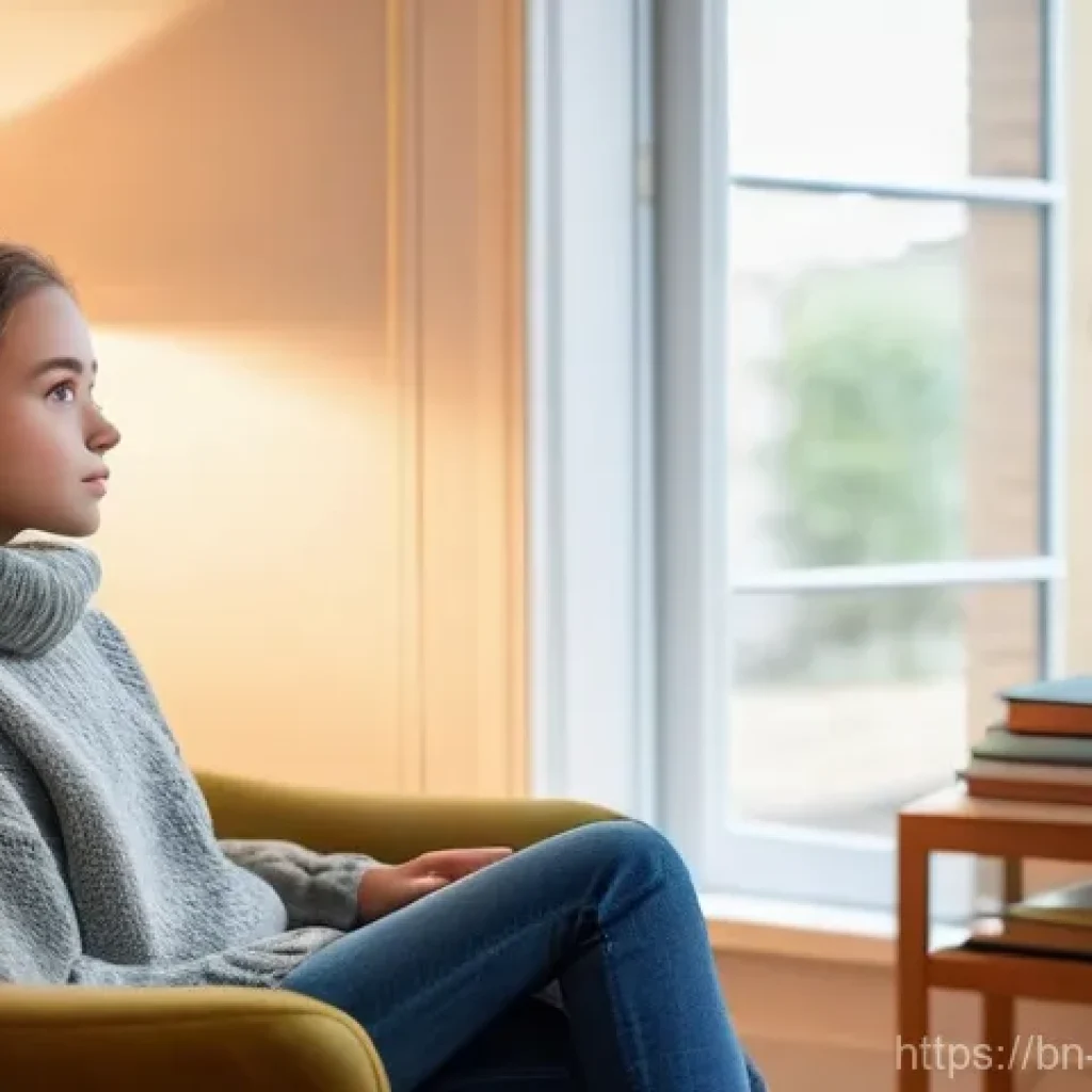 청소년상담사 시험 과목별 전략과 요령 - **Prompt 1: Empathetic Counseling Session**
    "A cozy and warmly lit counseling room with a teenag...