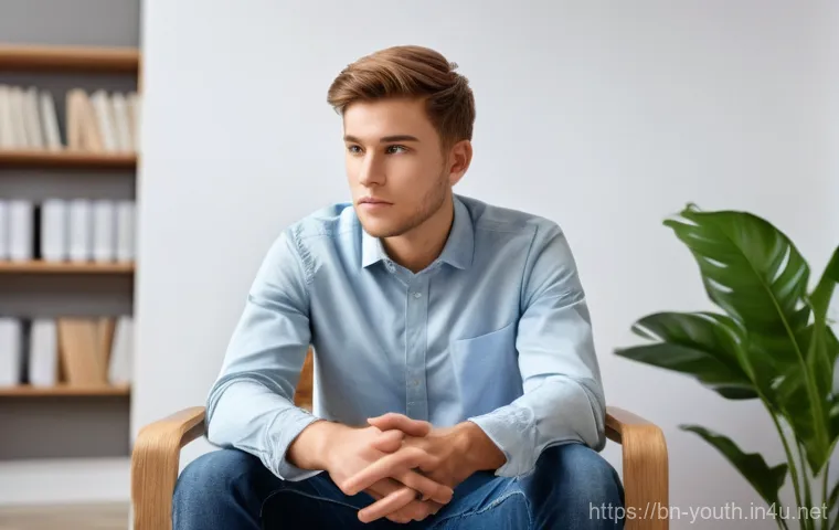 청소년상담사로서 상담 효과 측정하기 - Image Prompt 1: Empathetic Counseling Session**